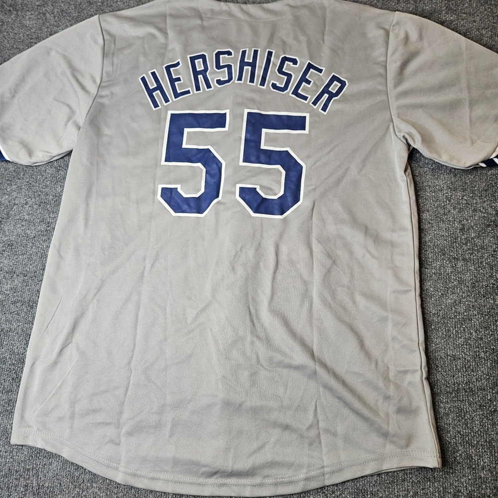 Los Angeles Dodgers Hershiser Jersey SGA Size XL Baseball Embroidered Signature - Picture 8 of 8